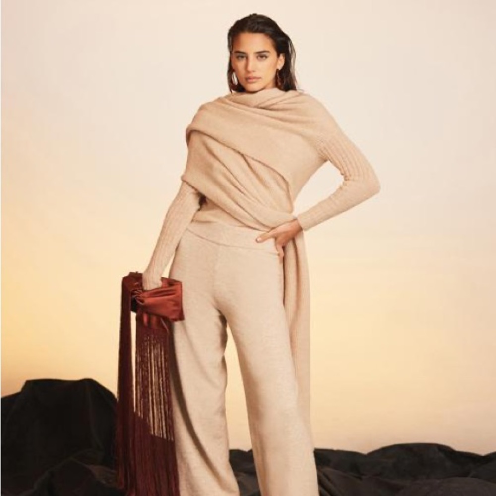 CULT GAIA IZZIE MOHAIR FULL LENGTH CARDIGAN WRAP SOLD OUT S